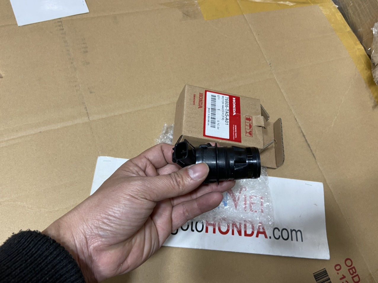Mô tơ bơm nước rửa kính xe Honda CITY